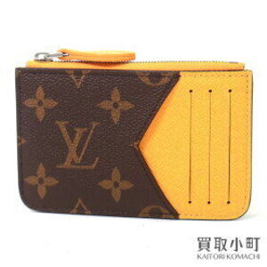Louis Vuitton Porte Carte Romy Monogram Card Wallet Saffron Yellow LV